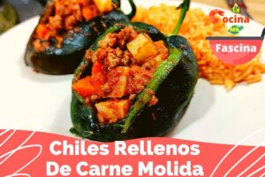 Chiles Rellenos sin Capear con Carne Molida: Deliciosas Recetas al Descubierto