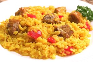 Delicioso arroz amarillo con carne molida: ¡Una receta irresistible!