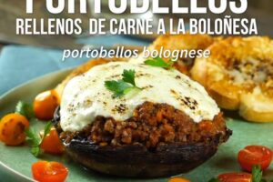 Hongos Portobello Rellenos: Deliciosa Receta con Carne Molida